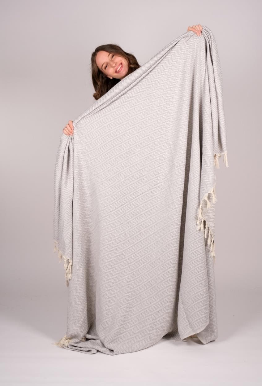 Cotton throw