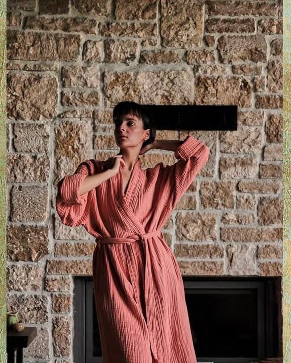 Muslin robe